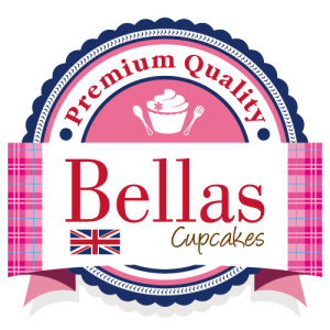 bellas cupcakes pink logo